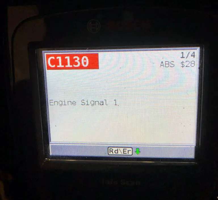 C1130 Nissan: Understanding The Engine Signal 1 Fault - OBD ADVISOR