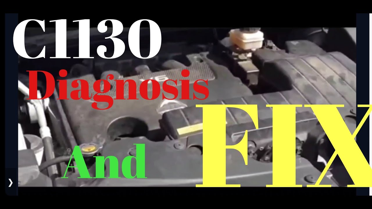 HOW TO FIX ANY Nissan WITH A C1130 CODE- Engine Signal Fault EASY FIX ...